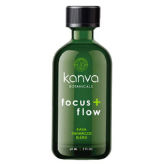 Kanva Focus + Flow Kava & Kratom Shot – 2oz Liquid Boost