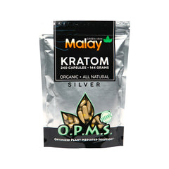OPMS Silver – Green Vein MALAY 240 capsule 144 Grams