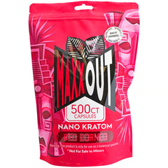 MaxxOut Nano Kratom Capsules 500ct