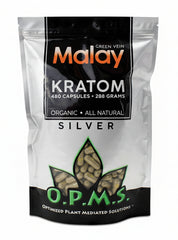 OPMS Silver – Green Vein MALAY 480 capsule 288 Gram - KR Sky