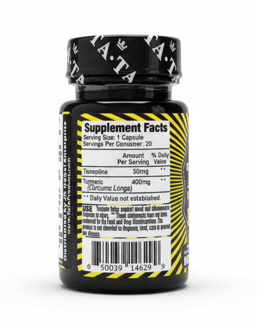 TA-TA Yellow Turmeric Supplement Extra Strength 20ct