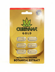 Curevana Gold Botanical Extract Mitragyna Speciosa 6ct