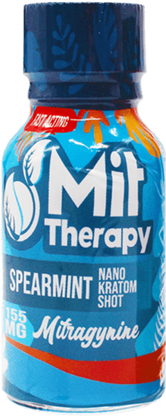 Mit Therapy Fast-Acting Nano Kratom Shot | 155mg Mitragynine | 15ml