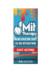 Mit Therapy Fast-Acting Nano Kratom Shot | 155mg Mitragynine | 15ml
