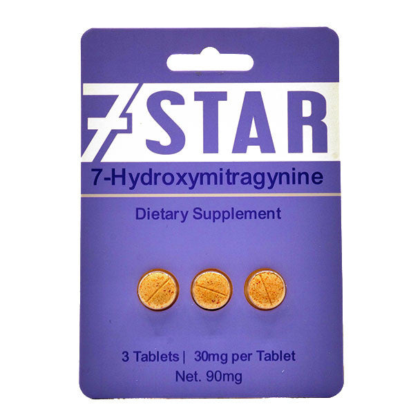 7 Star 7-Hydroxymitragynine Tablets | 30mg Per Serving
