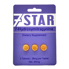 7 Star 7-Hydroxymitragynine Tablets | 30mg Per Serving