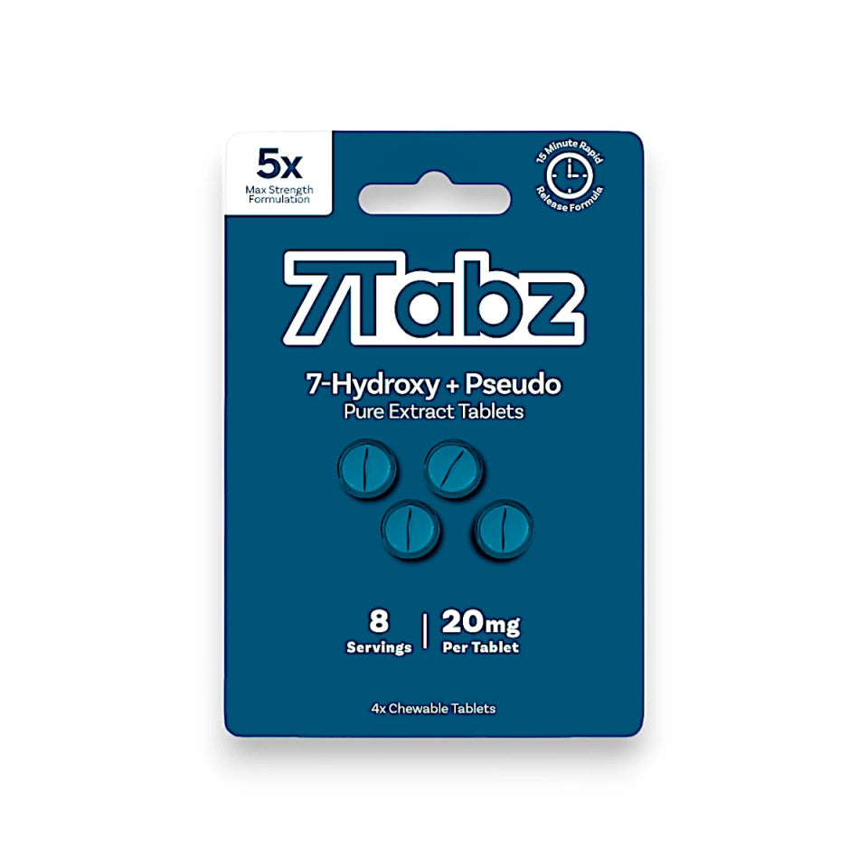 7Tabz 7-Hydroxy + Pseudo Pure Extract Tablets