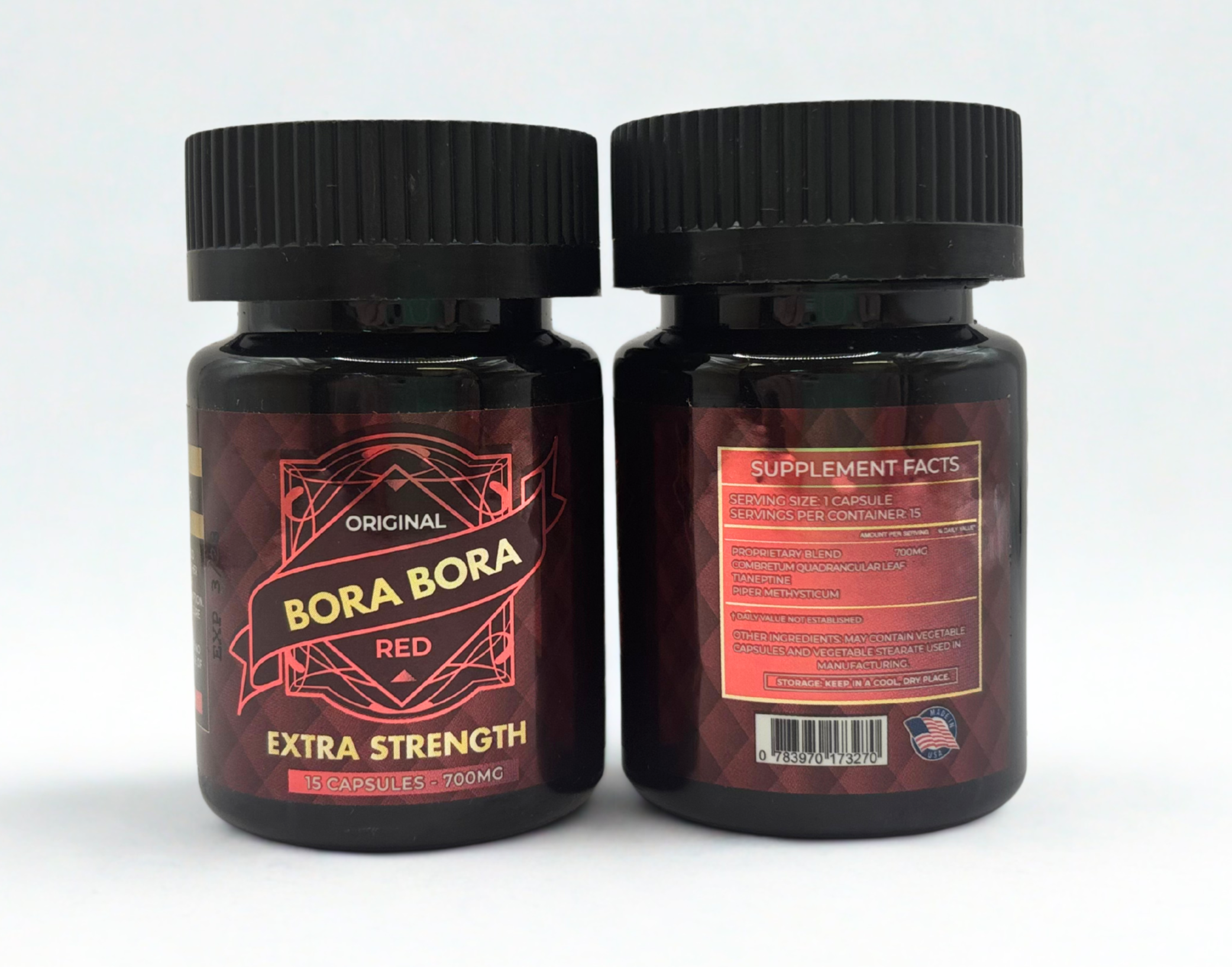 Bora Bora Red Extra Strenght (From the Makers of ZAZA) 15ct