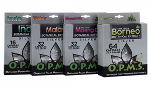 OPMS Silver Botanical Extract Capsules 64 Capsules