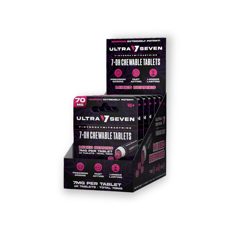 Ultra Seven 7-Oh Mixed Berry Chewable Tablets – 70mg