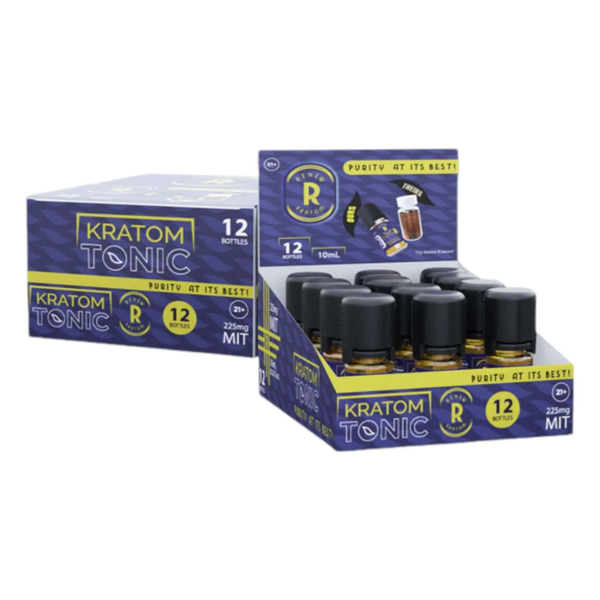 Renew Kratom MIT Tonic Shot | 225mg Mitragynine | 10ml Bottle