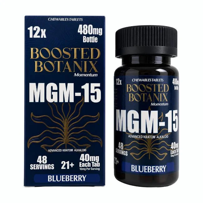 BOOSTED BOTANIX Momentum MGM-15 Tablets 40mg 12ct