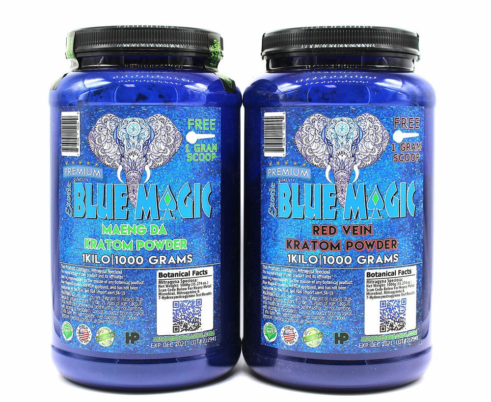 Blue Magic Kratom 1000g Powder - KR Sky