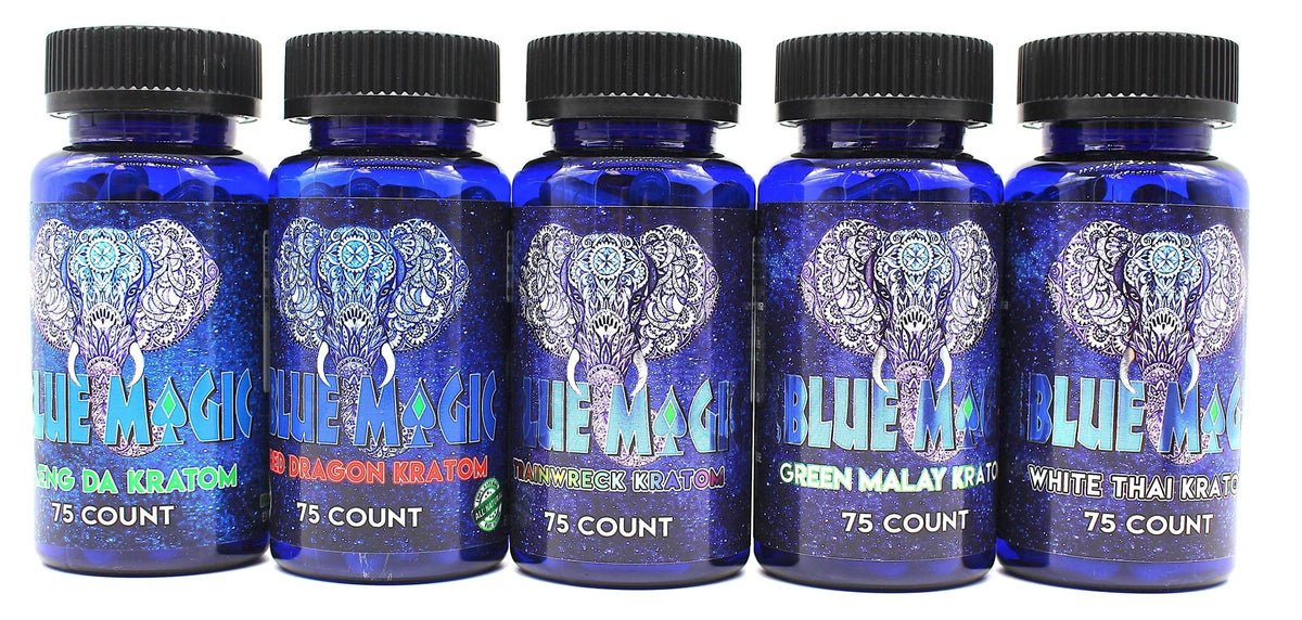 Blue Magic Kratom 150ct - KR Sky