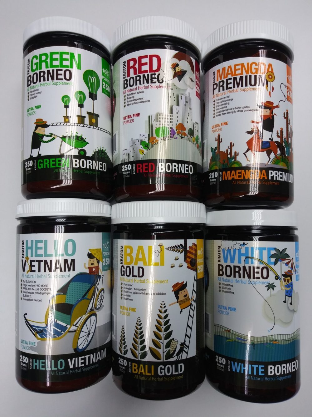 Bumble Bee Kratom 250G Powder - KR Sky