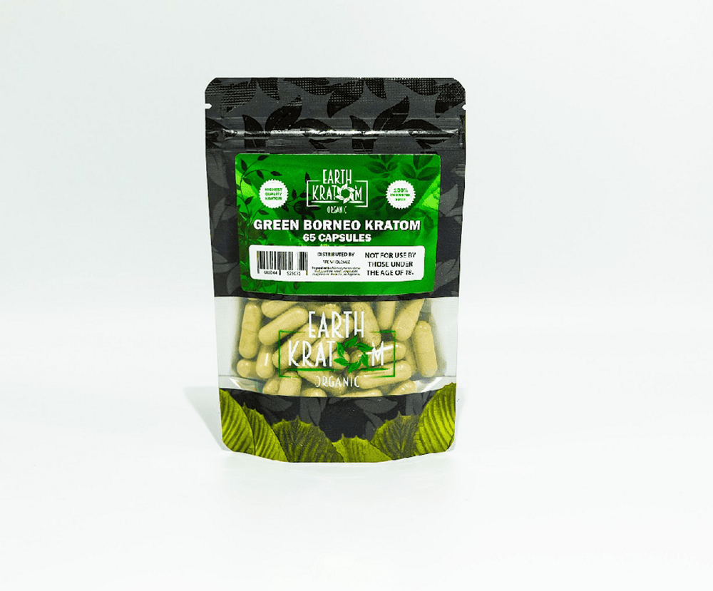 Earth Kratom 65Ct Capsules - KR Sky