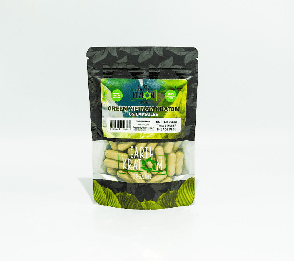 Earth Kratom 65Ct Capsules - KR Sky