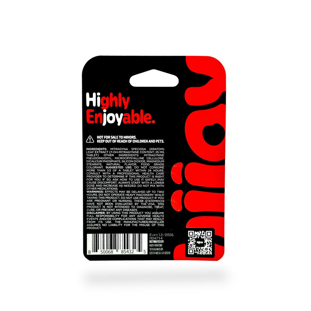 Hijoy 7-Hydroxy With Pseudo Chewable Tablets