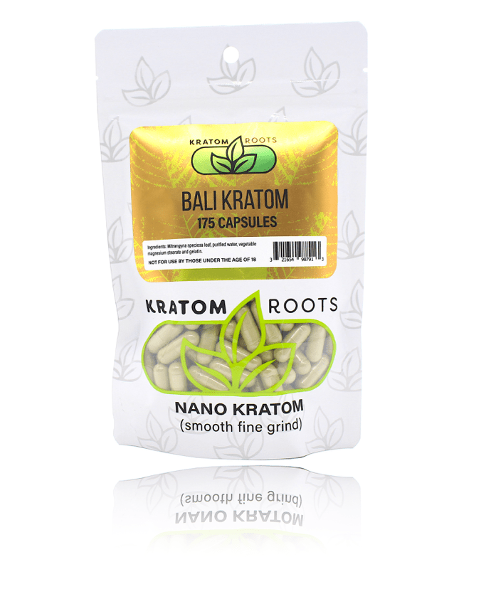 Kratom Roots - 175 Capsules High Quality NANO Kratom - KR Sky