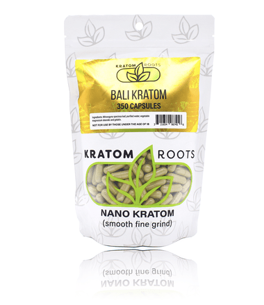 Kratom Roots - 350 Capsules High Quality NANO Kratom - KR Sky