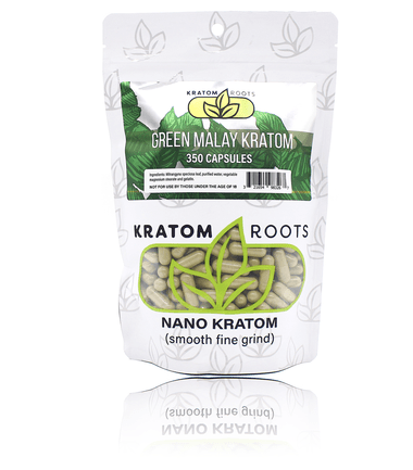 Kratom Roots - 350 Capsules High Quality NANO Kratom - KR Sky