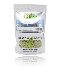 Kratom Roots Kilo / 1,500 Capsules High Quality NANO Kratom - KR Sky