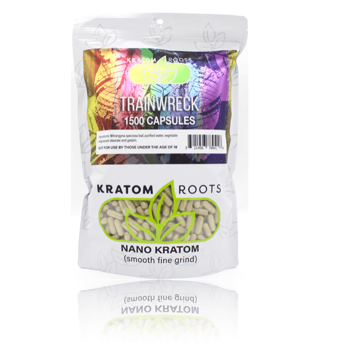 Kratom Roots Kilo / 1,500 Capsules High Quality NANO Kratom - KR Sky