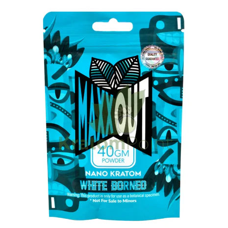 Maxx Out Nano Kratom White Borneo 40gm
