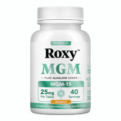 ROXY MGM-15 Pure Alkaloid Series Tablets 25mg 10ct