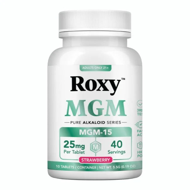ROXY MGM-15 Pure Alkaloid Series Tablets 25mg 10ct