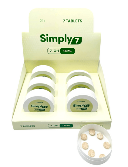 Simply7 7-OH Tablet Lemon Mint 18mg