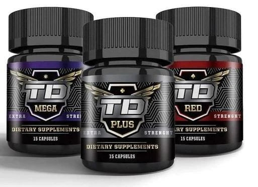 TD Extra Strength 15 ct Capsules bottle - KR Sky