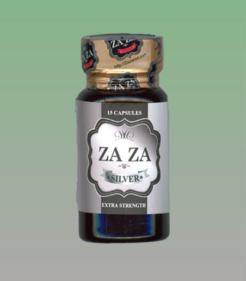 ZaZa Silver - 15 Capsules Per Bottle - KR Sky