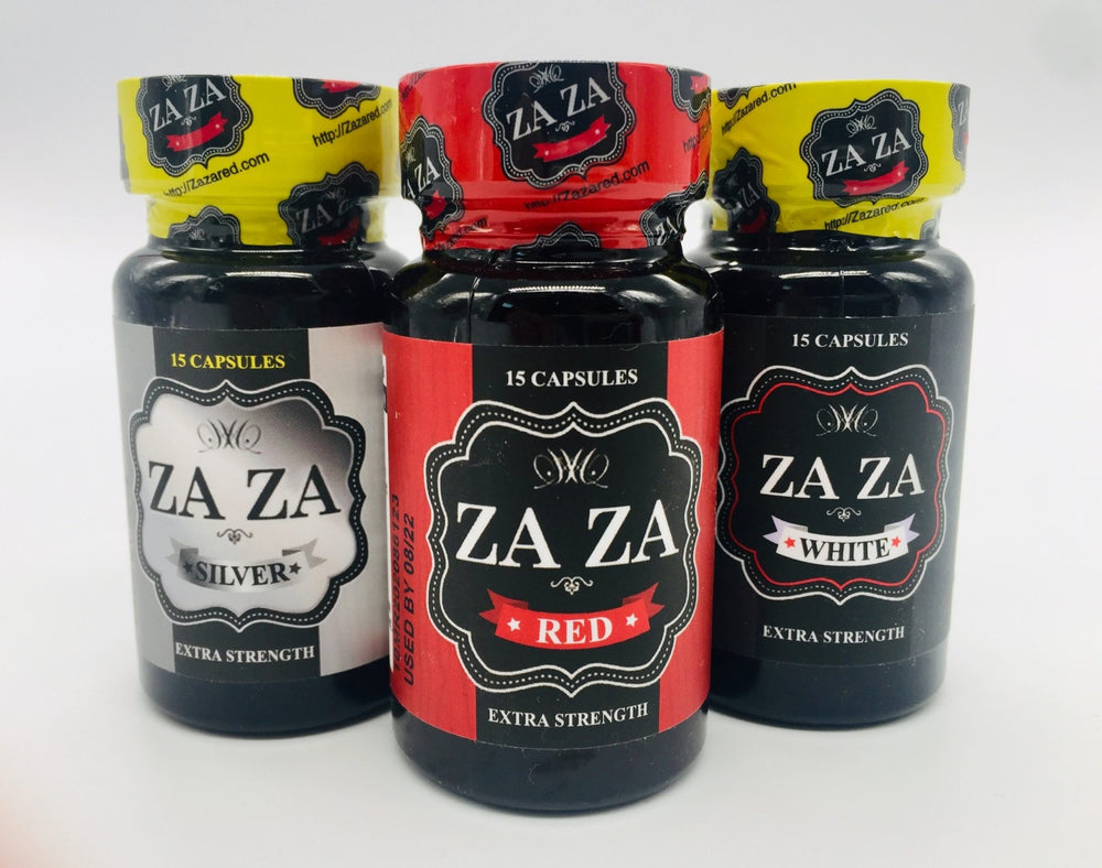 ZaZa White - 15 Capsules Per Bottle - KR Sky